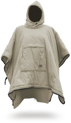 OFFLANDER Insulated Poncho, Beige - Poncho - Main image