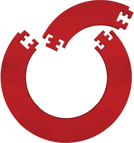 XQ Max Protective Surround 70054 red - Dartboard Catch Ring - Main image