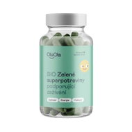 OlaOla BIO Green superfoods supporting digestion, 90 capsules - Dietary Supplement