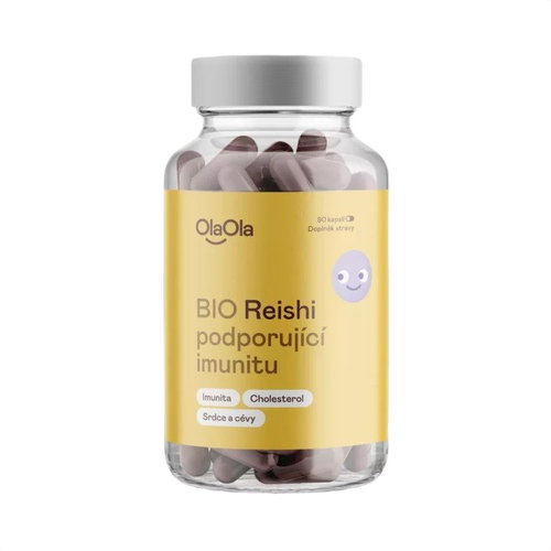 OlaOla BIO Reishi immunity support, 90 capsules - Reishi - Main image