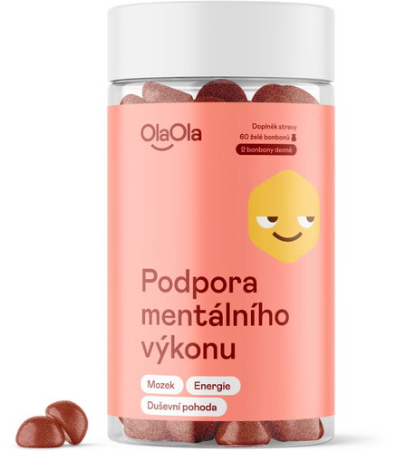 OlaOla Mental performance support jelly with Chinese mushrooms, 60 jelly candies - Dietary Supplement - Main image