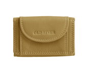 Old river Small leather wallet, beige - Wallet