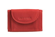 Old river Small leather wallet, red - Wallet