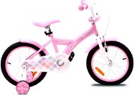 OLPRAN Debbie 16", ružová/biela - Detský bicykel