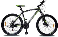 OLPRAN Extreme 26" ALU čierna/zelená - Horský bicykel