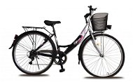 Olpran Mercury Lux 28" L čierny/strieborný/zelený - Crossový bicykel