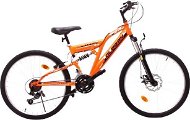 Magic disc 24" fekete/narancsszín - Gyerek kerékpár