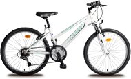 OLPRAN 24 Falcon SUS fehér/zöld - Gyerek kerékpár