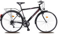 OLPRAN 28 Mercury gentle čierna/sivá - Crossový bicykel