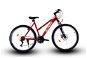 Olpran 27,5" Viola Sus Disc Lady červená / biela - Horský bicykel