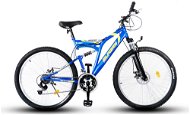 Olpran 27,5" Denver Full Disc Full Suspension kék/sárga - Mountain bike