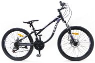 Canull XC 240 čierna/fialová 24" - Detský bicykel