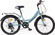Olpran 20" Tommy – svetlo modrý/čierny - Detský bicykel