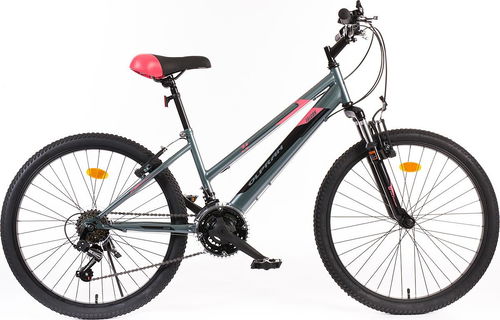 Olpran 24" Falcon sus Lady - šedá/růžová/černá   - Dětské kolo - Hlavní obrázek