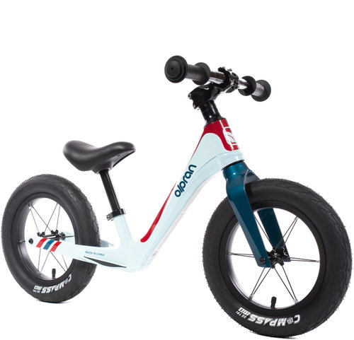 Olpran Bufotes šedé/petrolejové/červené 12" - Balance Bike - Main image