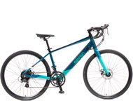 Olpran e-Gravel 17" Black/Green - Electric Bike