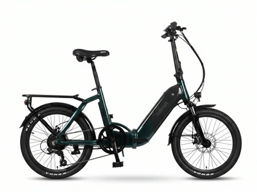 Olpran Fold + černá/metalická petrolejová - Electric Bike - Main image