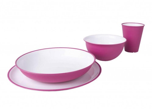 Omada Sanaliving Set 4pcs Fucsia - Camping Utensils - Main image