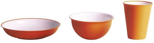 Omada Sanaliving Set 3 pcs Arancio - Camping Utensils - Main image