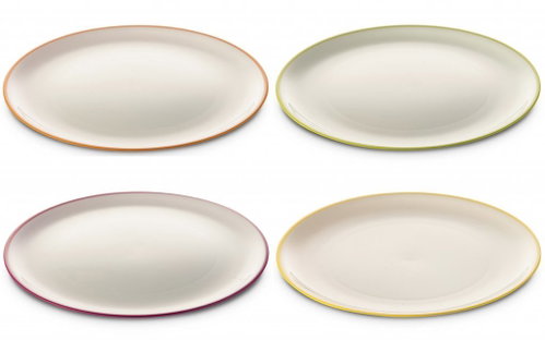 Omada Sanaliving Dinner Plate Set 4pcs, 24 × 1.5cm - Camping Utensils - Main image