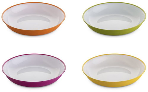 Omada Sanaliving Soup Plate Set 4pcs, 20 × 4cm - Camping Utensils - Main image