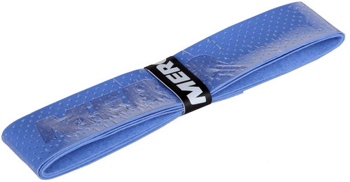 MERCO Multipack 10 pcs Exclusive overgrip wrap thick. 06 mm blue dark. - Tennis Racket Grip Tape - Main image