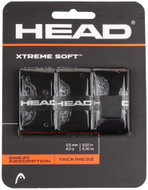 HEAD Multipack 4 pcs XtremeSoft 3 overgrip wrap thick. 05 mm black - Tennis Racket Grip Tape