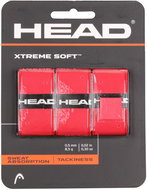 HEAD Multipack 4 pcs XtremeSoft 3 overgrip wrap thick. 05 mm red - Tennis Racket Grip Tape