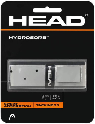 HEAD Multipack 4 pcs HydroSorb Pro base wrap grey Main image HEAD Multipack 4 pcs HydroSorb Pro base wrap grey - Tennis Racket Grip Tape - Main image