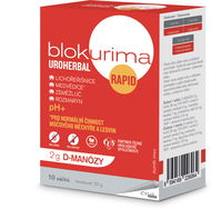 Blokurima Uroherbal Rapid 2 g D-manózy sáčky 10 × 2,3 g - Doplněk stravy