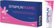 GYNIMUN Rapid 10 vaginálních čípků + Intim krém 15 ml - Medical Device