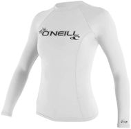 O'Neill Dámské lycrové triko Basic Skin dlouhý rukáv, bílé - Lycrové oblečení
