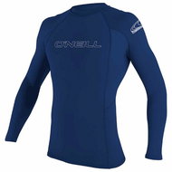 O'Neill Pánské lycrové triko BASIC SKINS CREW, dlouhý rukáv, XL navy - Lycra Clothing