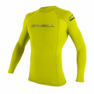 O'Neill Pánské lycrové triko BASIC SKINS CREW, dlouhý rukáv, lime - Lycra Clothing
