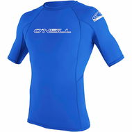 O'Neill Pánské lycrové triko BASIC SKINS CREW, krátký rukáv, M pacific modrá - Lycrové oblečení