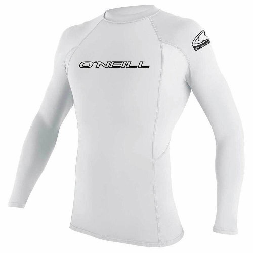 O'Neill Men's lycra shirt BASIC SKINS CREW, long sleeve, XL white - Lycra Clothing - Main image