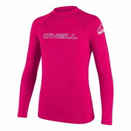 O'neill Dívčí lycrové triko s dlouhým rukávem, růžové - Lycrové oblečení