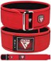 RDX RX1 Fitness Belt Red L - Fitness Belt