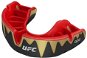 OPRO Platinum UFC, černá/červená/zlaté zuby - Chránič zubů