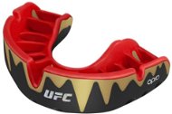 OPRO Platinum UFC, černá/červená/zlaté zuby - Chránič zubů