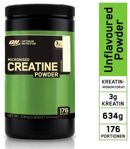 Optimum Nutrition Micronised Creatine Powder 634g - Creatine - Main image