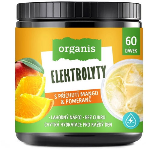 Organis Elektrolyty 314 g 60 dávek mango + pomeranč - Elektrolyty - Hlavní obrázek