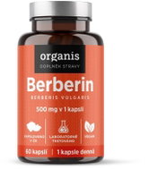 Organis Berberin 500 mg, 60 kapslí - Dietary Supplement