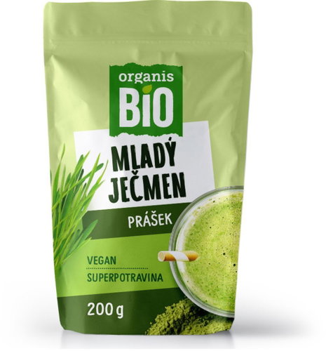 Organis Mladý ječmen 200 g - Dietary Supplement - Main image
