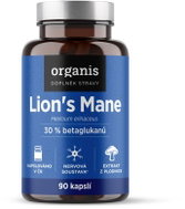 Organis Lion´s mane - Hericium erinaceus - 30% beta-glukanů 90 kapslí - Hericium