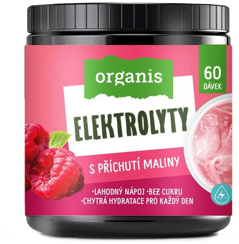 Organis Elektrolyty 314 g 60 dávek malina - Elektrolyty - Hlavní obrázek