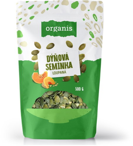 Organis peeled pumpkin seeds 500g - Seeds - Main image