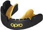 Mouthguard OPRO GOLD BRACES - ROVNÁTKA, černá/zlatá - Chránič zubů