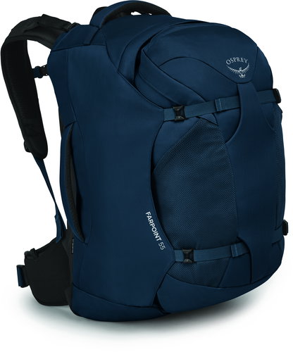 Osprey Farpoint 55 l, Muted Space Blue - Hátizsák - Fő fotó