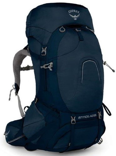 Osprey Atmos Ag 65 II, Unity Blue, Medium - Tourist Backpack - Main image